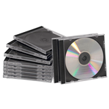 Artikelbild 1 für MediaRange 2er CD-/DVD-Hüllen Jewel Cases schwarz, 10 St., Artikelnummer 415661