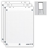 Artikelbild 1 für OXFORD Flipchart-Papier Smart Chart kariert 65,0 x 98,0 cm, 20 Blatt, 3 Blöcke, Artikelnummer 504233