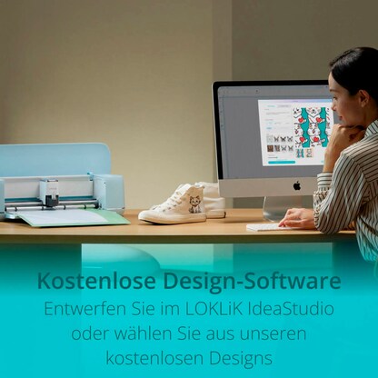 Artikelbild 5 für LOKLiK iCraft™ Schneideplotter pastelblau, 1 St., Artikelnummer 536629