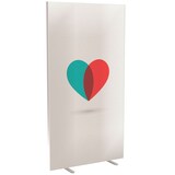 Artikelbild 1 für PAPERFLOW Trennwand easyScreen Business, 62167 bunt 94,0 x 173,4 cm, 1 St., Artikelnummer 205357