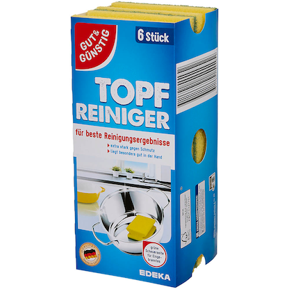 Artikelbild 5 für GUT&GÜNSTIG Topfreiniger, 6 St., Artikelnummer 988860