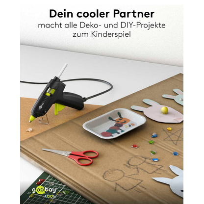 Artikelbild 13 für goobay 77825 Advanced, 20 W Heißklebepistole-Set schwarz, grün, 1 St., Artikelnummer 779577