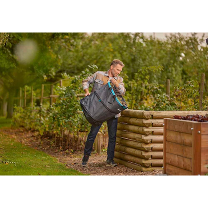 Artikelbild 5 für GARDENA Gartenabfallsack PopUp Gr. M 130,0 l grau, 1 St., Artikelnummer 786568