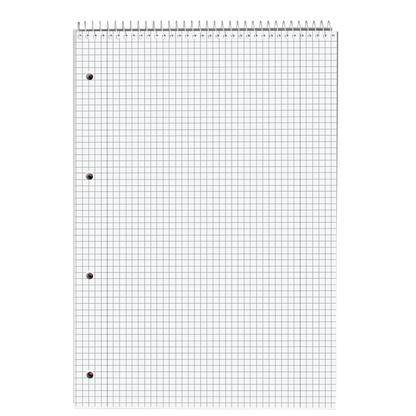 Artikelbild 3 für BRUNNEN Collegeblöcke Student Lineatur 28 kariert DIN A4 Innen- und Außenrand, 5 Blöcke, Artikelnummer 489781