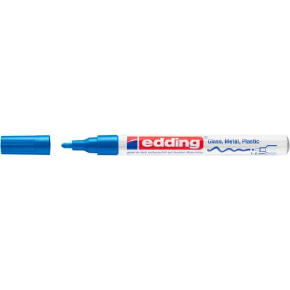Artikelbild für edding 751 creative Lackmarker blau 1,0 - 2,0 mm, 1 St., Artikelnummer 365211