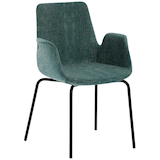 Artikelbild 1 für Mayer Besuchersessel myHELIOS petrol schwarz Stoff 58,0 x 59,0 x 87,0 cm, 1 St., Artikelnummer 174454