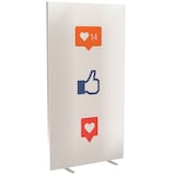 Artikelbild 1 für PAPERFLOW Trennwand easyScreen Business, 62273 bunt 94,0 x 173,4 cm, 1 St., Artikelnummer 205734