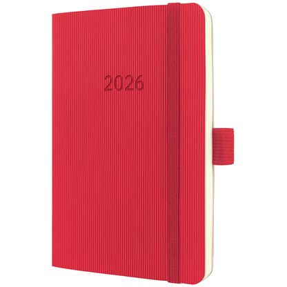 Artikelbild 2 für SIGEL Taschenkalender Conceptum 2026 rot, 1 St., Artikelnummer 568277