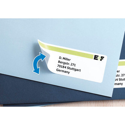 Artikelbild 2 für HERMA Adressetiketten 10017 weiß 99,1 x 42,3 mm, 25 Blatt, Artikelnummer 517115