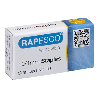 Artikelbild 2 für RAPESCO® Heftklammern 10/4, 1.000 St., Artikelnummer 620563