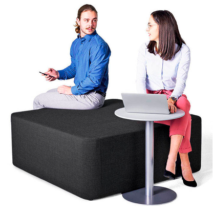 Artikelbild 3 für viasit 5-Sitzer Sitzinsel Coloq schwarz Stoff 120,0 x 120,0 x 45,0 cm, 1 St., Artikelnummer 176764