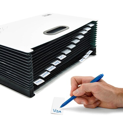 Artikelbild 2 für RAPESCO® Fächermappe Supafile Plus 26 Fächer weiß, 1 St., Artikelnummer 375607