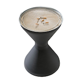 Artikelbild 1 für APS DIABOLO Standaschenbecher schwarz, 1 St., Artikelnummer 194777