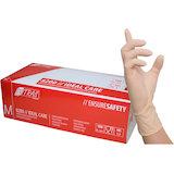 Artikelbild 1 für NITRAS MEDICAL unisex Einmalhandschuhe IDEAL CARE weiß Größe M, 100 St., Artikelnummer 684904