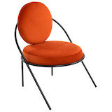 Artikelbild 1 für meet powered by PAPERFLOW Sessel SATURNE rost schwarz Stoff 70,0 x 73,0 x 88,0 cm, 1 St., Artikelnummer 231539