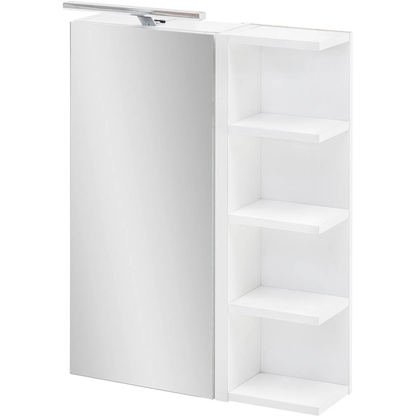 Artikelbild für MÖBELPARTNER Spiegelschrank Matteo 156967 kreideweiß 50,0 x 16,0 x 76,0 cm, Artikelnummer 673014