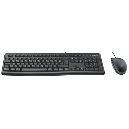 Artikelbild 4 für Logitech MK120 Tastatur-Maus-Set kabelgebunden schwarz, Artikelnummer 188102