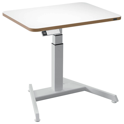 Artikelbild 11 für LEITZ Ergo elektrisch höhenverstellbarer Schreibtisch weiß rechteckig, A-Fuß-Gestell weiß 80,0 x 60,0 cm, Artikelnummer 401487