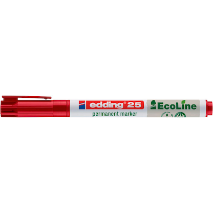 Artikelbild 11 für edding 25 EcoLine Permanentmarker farbsortiert 1,0 mm, 4 St., Artikelnummer 494973
