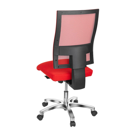Artikelbild 6 für Topstar Bürostuhl Nito, PRONETSYT31 Stoff rot, Gestell alu, Artikelnummer 441758