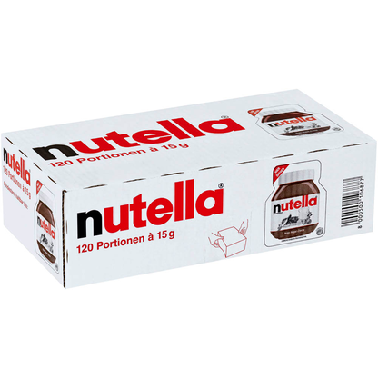 Artikelbild für nutella Nougatcreme, 120 St. je 15,0 g/1,8 kg, Artikelnummer 978239