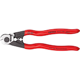 Artikelbild 1 für KNIPEX Drahtschere 95 61 190, Länge: 19,0 cm, 1 St., Artikelnummer 144784