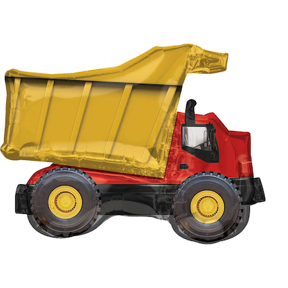 Artikelbild für amscan® Folienballon Kipplaster mehrfarbig, 1 St., Artikelnummer 222206