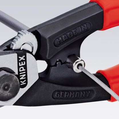 Artikelbild 3 für KNIPEX Drahtschere 95 61 190, Länge: 19,0 cm, 1 St., Artikelnummer 144784