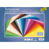 Artikelbild 1 für folia Tonpapier Sonderedition 50 farbsortiert 130 g/qm 50 Blatt, Artikelnummer 478943