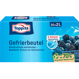 Artikelbild 1 für Toppits Gefrierbeutel 2,0 l, 35 St., Artikelnummer 441697