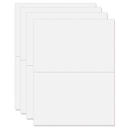 Artikelbild für LUMA Einlegeblätter für Karten weiß DIN B6, 10 Blatt, 10 St., Artikelnummer 428902