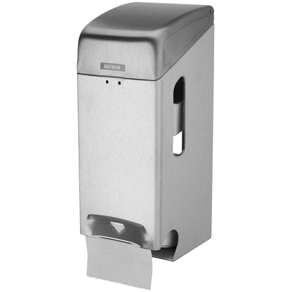 Artikelbild 2 für KATRIN Toilettenpapierspender 989706 silber gebürsteter Stahl, 1 St., Artikelnummer 865541