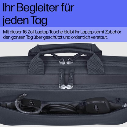 Artikelbild 13 für HP Laptoptasche Everyday Kunststoff grau A08KKAA bis 40,6 cm (16 Zoll), Artikelnummer 505889