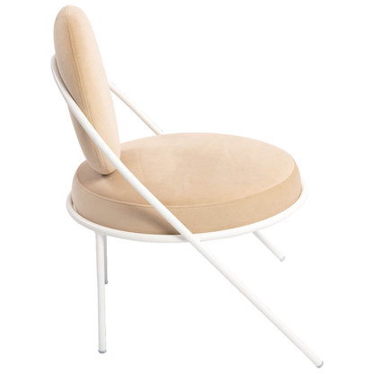 Artikelbild 2 für meet powered by PAPERFLOW Sessel SATURNE elfenbein weiß Stoff 70,0 x 73,0 x 88,0 cm, 1 St., Artikelnummer 231546