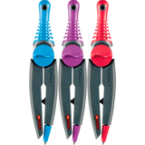 Artikelbild 1 für maped Zirkel STOP&SAFE blau, lila oder rot, 1 St., Artikelnummer 701643