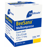Artikelbild 1 für Meditrade® Mull-Kompressen BeeSana® 1044 weiß 7,5 x 7,5 cm, 50 St., Artikelnummer 242509