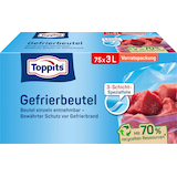 Artikelbild 1 für Toppits Gefrierbeutel 3,0 l, 75 St., Artikelnummer 441756