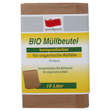 Artikelbild 1 für quickpack Biomüllbeutel 10,0 l braun 2,0 mm, 10 St., Artikelnummer 148847