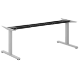 Artikelbild 1 für actiforce STEELFORCE 1050 elektrisch höhenverstellbares Schreibtischgestell silber ohne Tischplatte, T-Fuß-Gestell silber 115,0 - 175,0 x 75,0 cm, Artikelnummer 744207