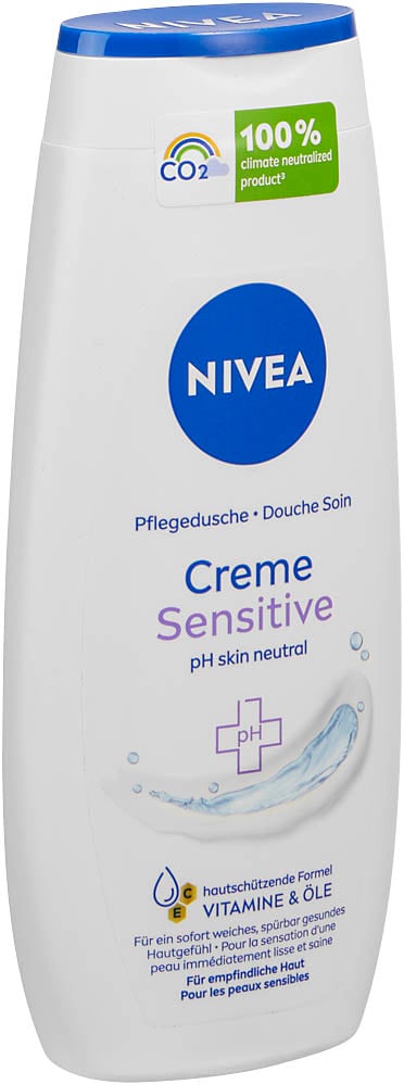 NIVEA Creme Protect Duschgel – 250 Ml, Mit Dexpanthenol & Vitaminen, Für Trockene Haut