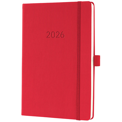 Artikelbild 2 für SIGEL Buchkalender Conceptum 2026 rot, 1 St., Artikelnummer 568467