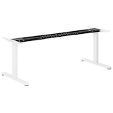 Artikelbild 1 für actiforce STEELFORCE 1050 elektrisch höhenverstellbares Schreibtischgestell weiß ohne Tischplatte, T-Fuß-Gestell weiß 115,0 - 175,0 x 75,0 cm, Artikelnummer 744138