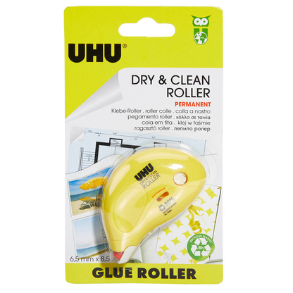 Artikelbild 3 für UHU DRY & CLEAN Kleberoller dauerhaft, 1 St., Artikelnummer 833277