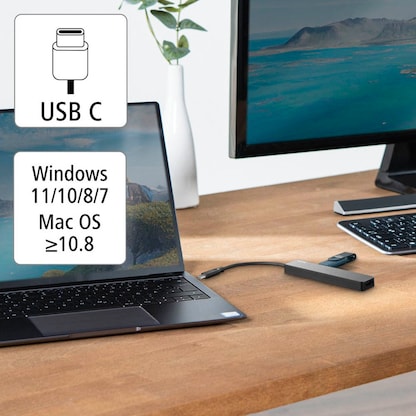 Artikelbild 5 für hama Multiport-Adapter 00200117, Artikelnummer 684013