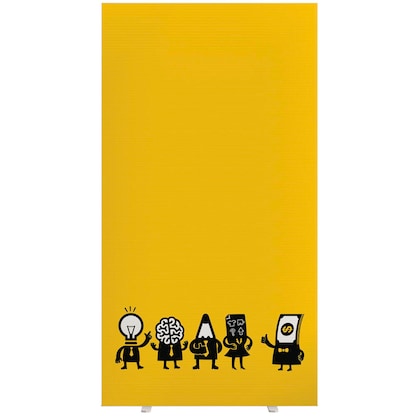 Artikelbild 2 für PAPERFLOW Trennwand easyScreen Business, 62257 bunt 94,0 x 173,4 cm, 1 St., Artikelnummer 205847