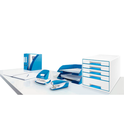 Artikelbild 4 für LEITZ Briefablage WOW blau DIN A4, 1 St., Artikelnummer 658419