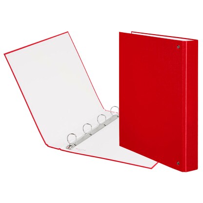 Artikelbild für VELOFLEX Basic Ringbuch 4-Ringe rot 4,0 cm DIN A4, 1 St., Artikelnummer 408607