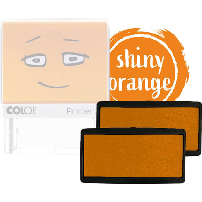 Artikelbild 2 für COLOP Stempelkissen Nio School orange 3,8 x 1,7 cm, 2 St., Artikelnummer 620049