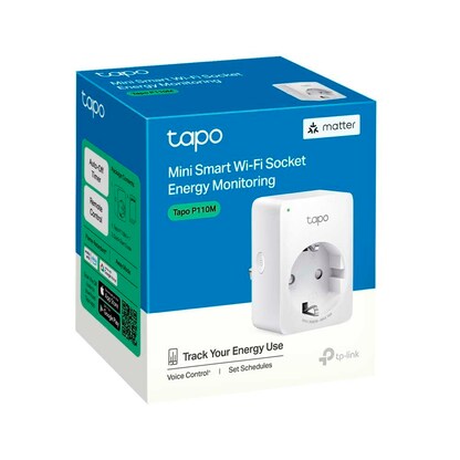 Artikelbild 2 für tp-link Tapo P110M Funk-Steckdosenadapter, 1 St., Artikelnummer 767887