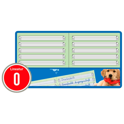 Artikelbild 6 für herlitz Schreiblernheft Hund Lineatur 0 liniert DIN A5 quer ohne Rand, 16 Blatt, 1 St., Artikelnummer 801177